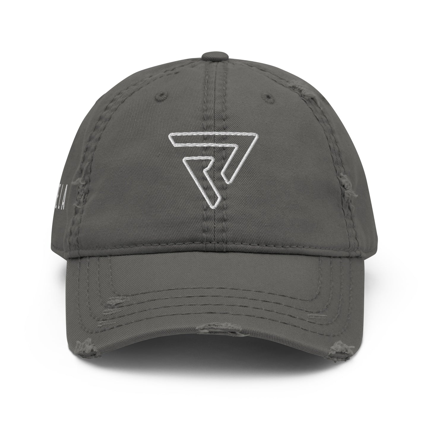 Embroidered Distressed Dad Hat