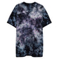 "Elsewhere Logo" Embroidered Oversized tie-dye t-shirt