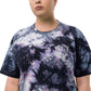 "Elsewhere Logo" Embroidered Oversized tie-dye t-shirt